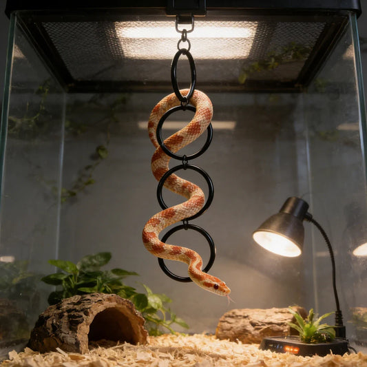 1 PC Reptile Snake Climbing Ring Toy Hanging - ProPawPet.com