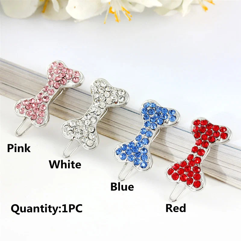 Fashion Crystal Rhinestone Dog Hair Clip - ProPawPet.com