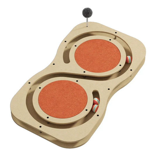 Wooden Pet Cat Toys Interactive Cardboard - ProPawPet.com
