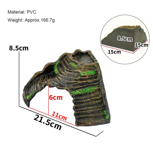 PVC Reptile Hideaway Cave Simulation - ProPawPet.com