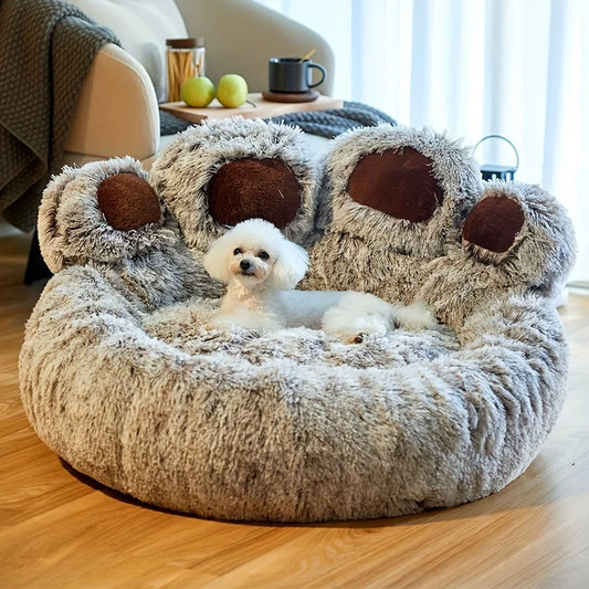 2027 Dog Bed Cat Pet Sofa Cute Bear Paw - ProPawPet.com
