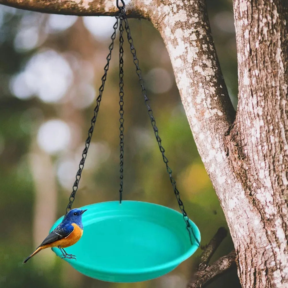 Round Shaped Birds Feeder Birdbath Bowl with - ProPawPet.com