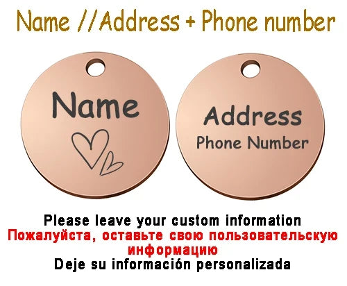 Personalized Pet Cat Dog Name Collar - ProPawPet.com