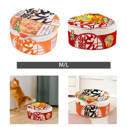 Ramen Cat Bed Cute Removable Washable - ProPawPet.com