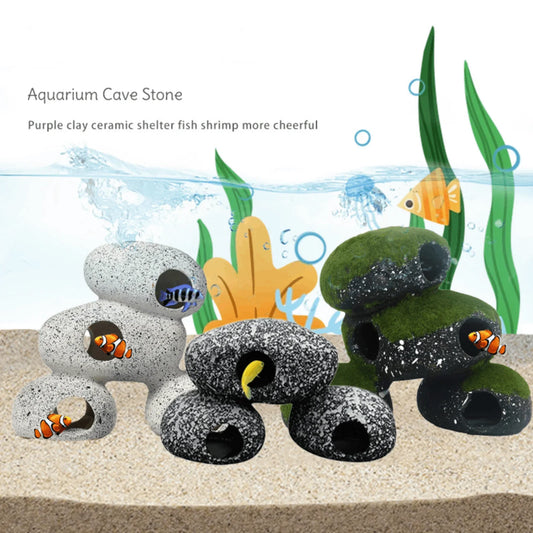 Reptile Cave Aquarium Stone Cave Aquarium - ProPawPet.com