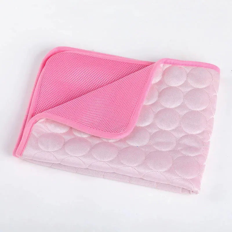 Summer Ice Silk Cool Pet Mat Thin Cat and - ProPawPet.com