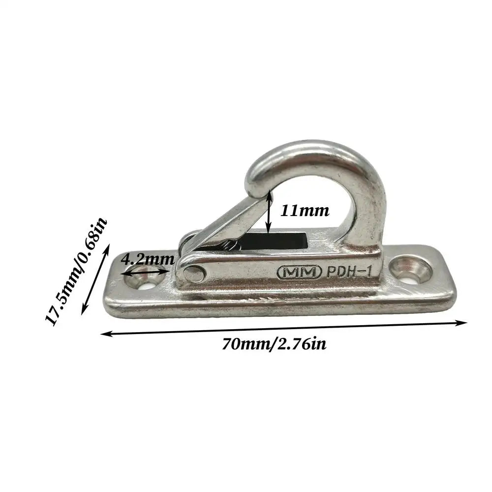 Stainless Steel Dogs Leashes Holder Chain Parking Hook – Dog Supplies