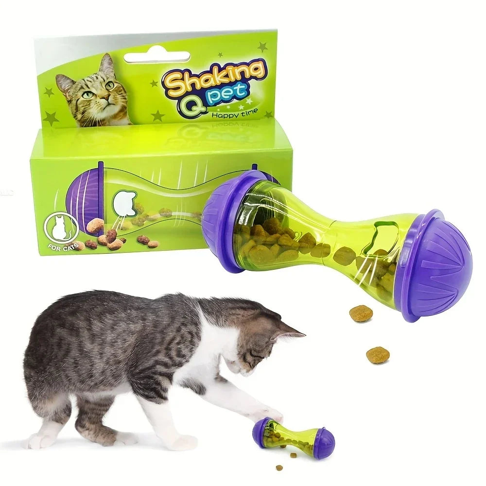 Interactive Pet Feeder Cat Toy Ball Food - ProPawPet.com