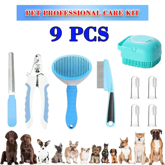 1 or 9PCS Pet Grooming Kit Dog Cat Nail - ProPawPet.com