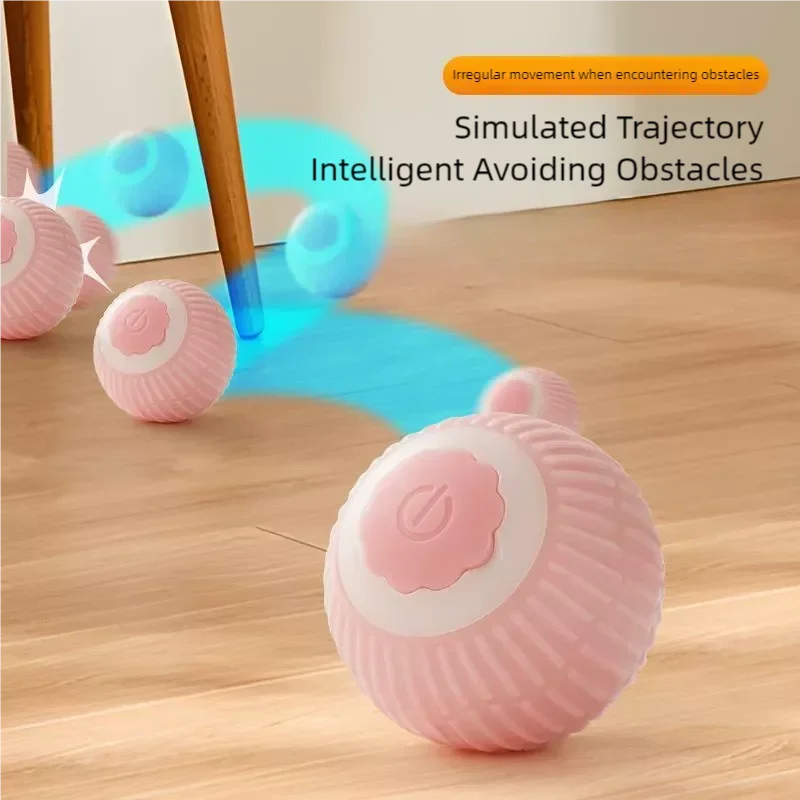 Automatic Rolling Ball Smart Cat Toy - ProPawPet.com