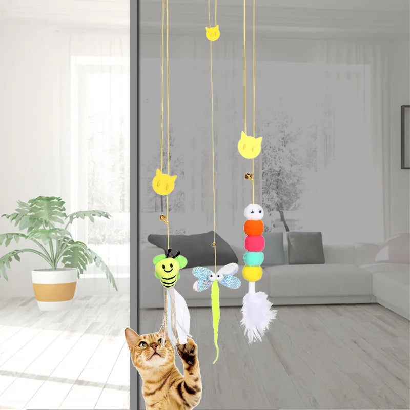 OUWO Hanging Cat Toy Simulation Toy Cat - ProPawPet.com