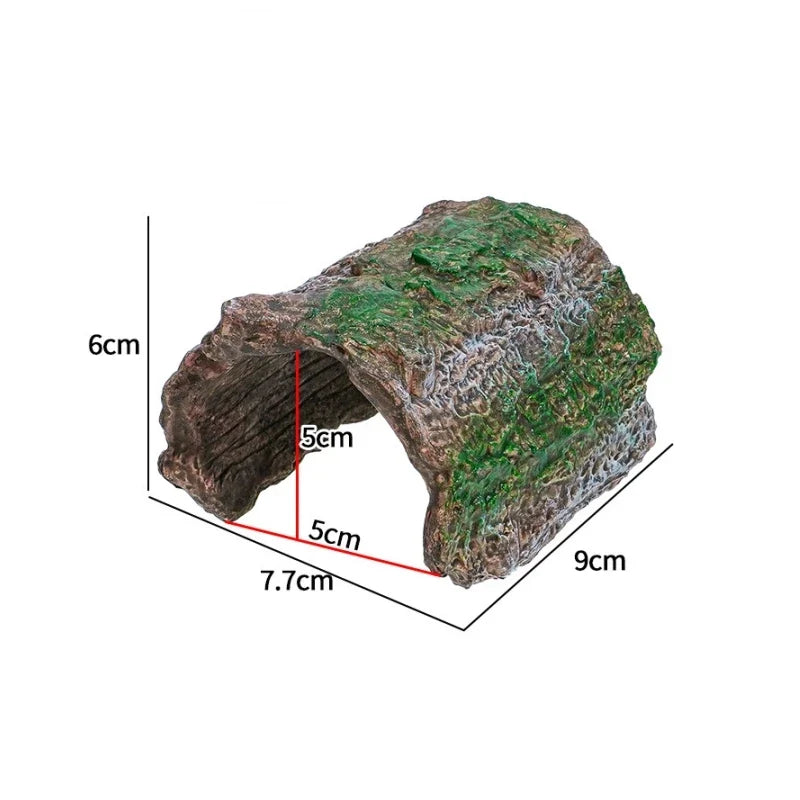 Resin Stress-relieving Reptile Hideout Natural Rock Texture