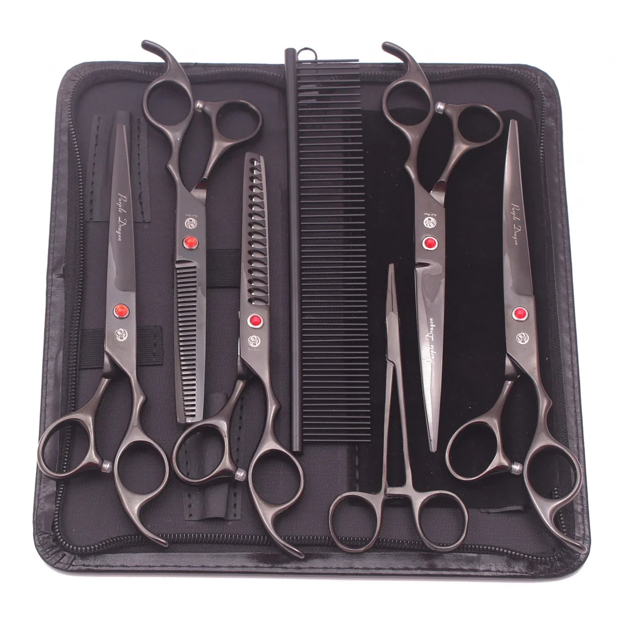 Purple Dragon Dog Grooming Scissors 6.5" 7" - ProPawPet.com