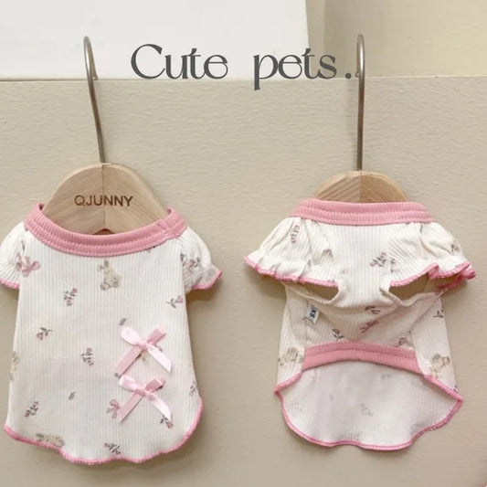 Spring Pet Clothes for Dog Sleeve T-Shirt - ProPawPet.com