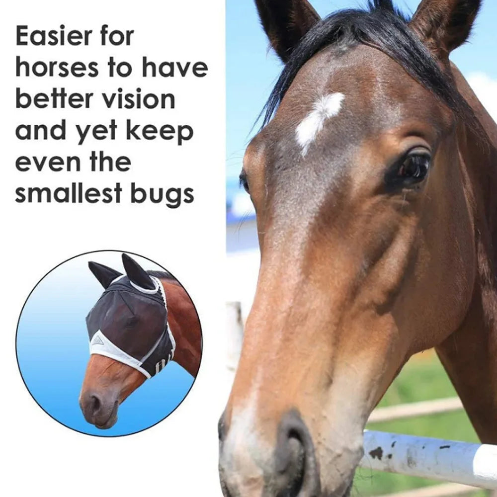 Multi-size Breathable Horse Mask - ProPawPet.com