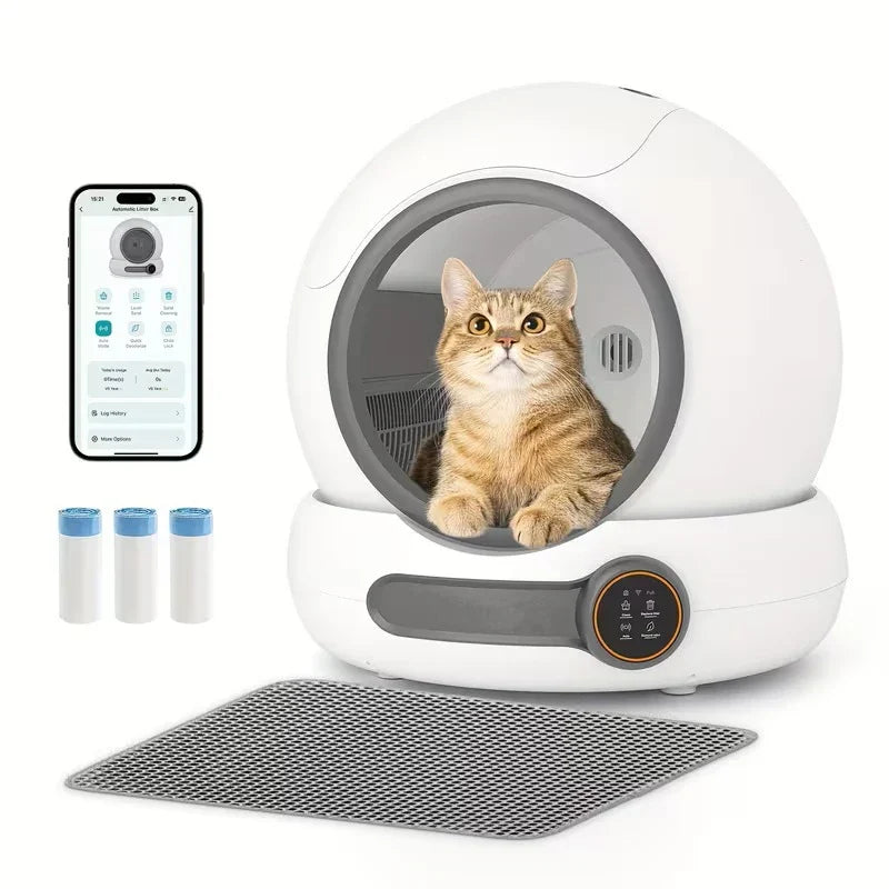 Self Cleaning Cat Litter Box – Cat Supplies