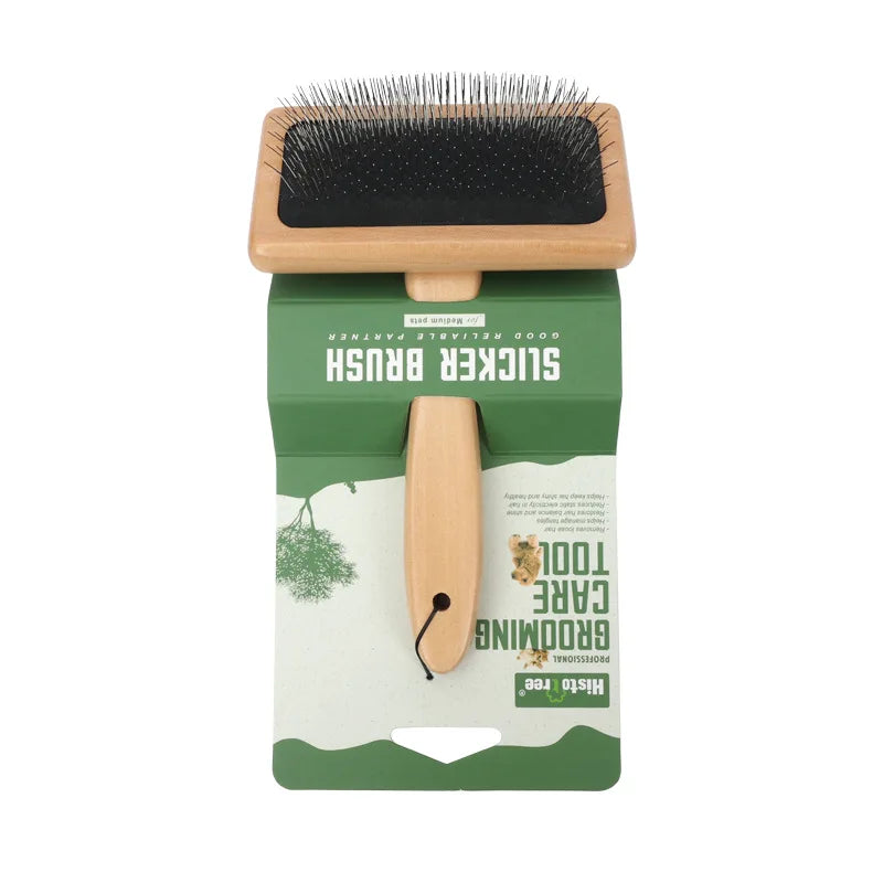 Pet Hair Removal Comb Dog & Cat Slicker Grooming Brush – Dog Supplies
