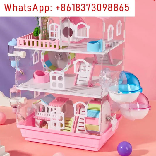 2/3 Layer Acrylic Pet Hamster Cage - ProPawPet.com
