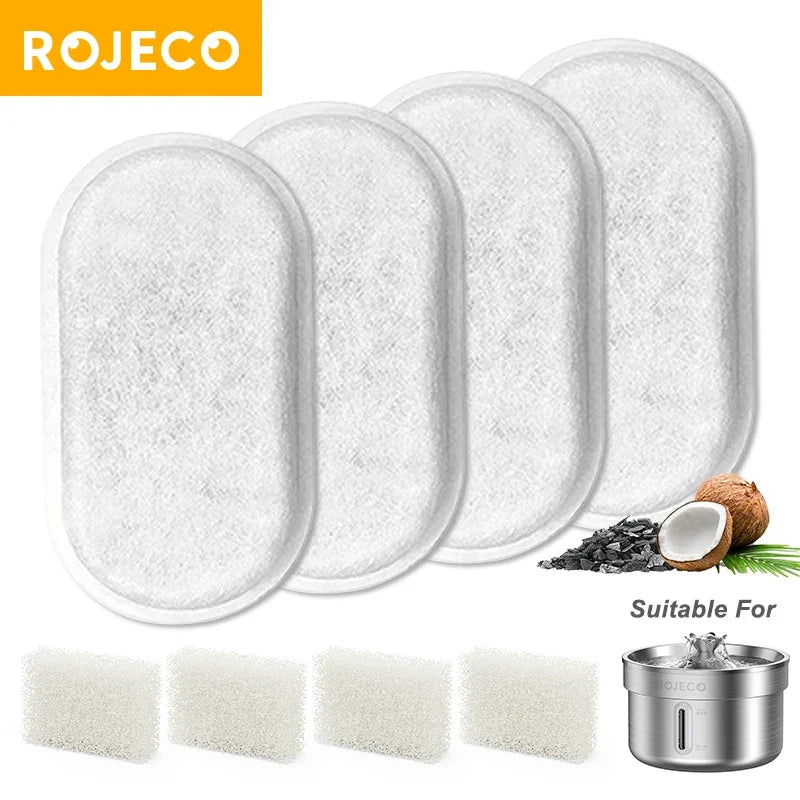ROJECO Replaceable Water Fountain Filter For - ProPawPet.com