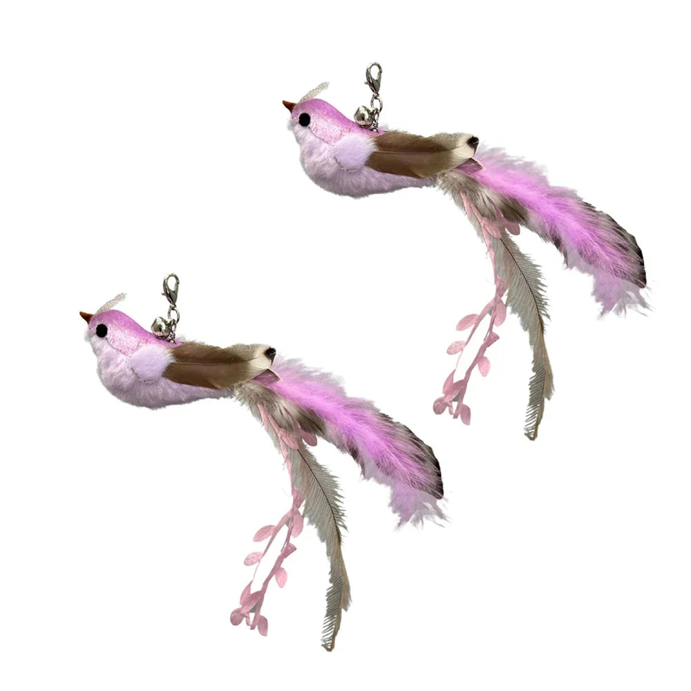 Replacement Head for Cat Teaser Funny Stick Plaything – 6 Colors