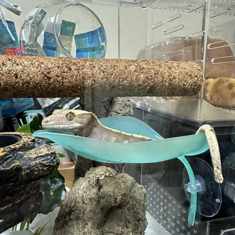 New Reptile Basking Terrace Simulated Leaves - ProPawPet.com