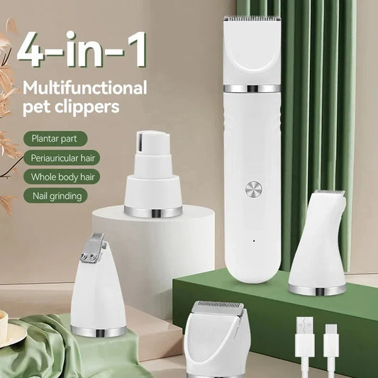 USB Rechargeable 4 in 1 Electric Pet Hair - ProPawPet.com