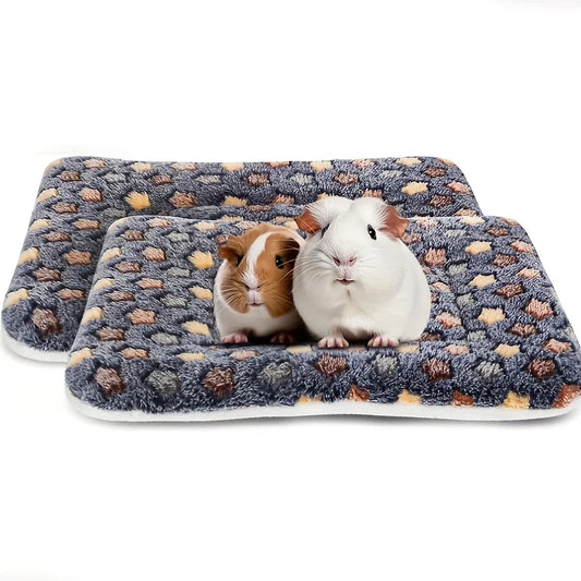 2PCS Guinea Pig Bed Soft Plush Rectangular - ProPawPet.com
