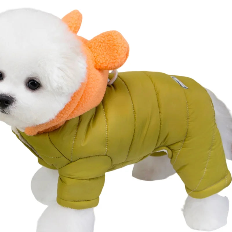 Waterproof Pet Jumpsuits Winter Fleece Dog - ProPawPet.com