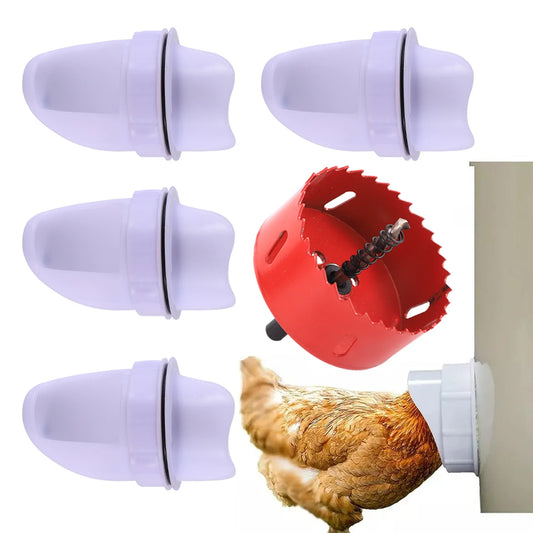 Chicken Feeder Poultry Feeding Supplies DIY - ProPawPet.com