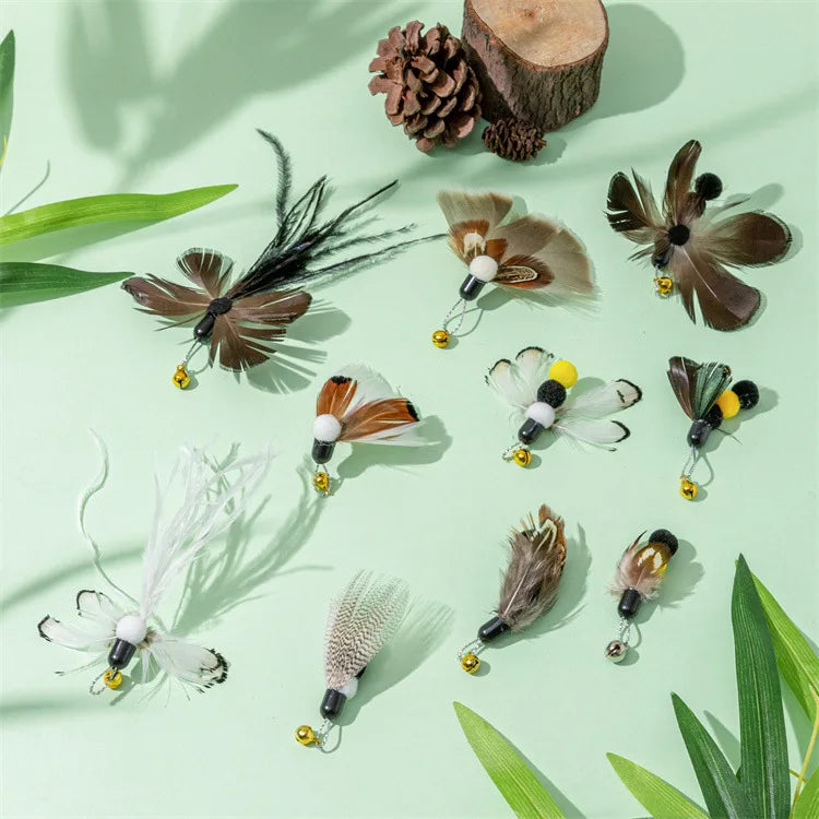 Interactive Cat Feather Toy Accessories - ProPawPet.com