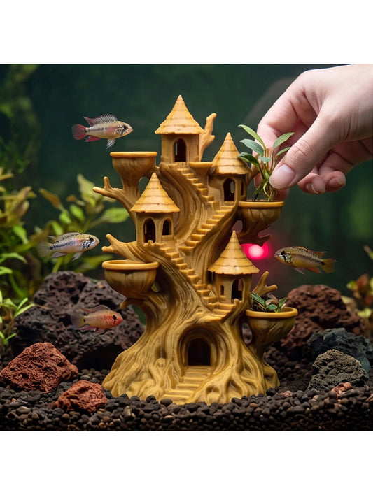 A Pok é mon ancient treehouse, tabletop - ProPawPet.com