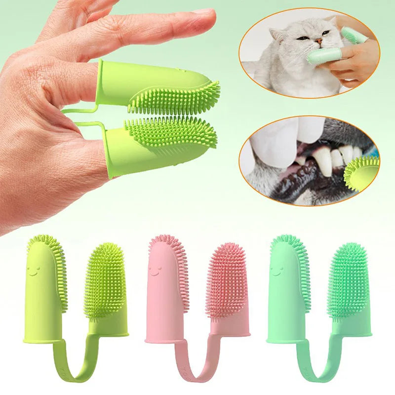 Pet Finger Toothbrush Dog Super Soft Teeth - ProPawPet.com