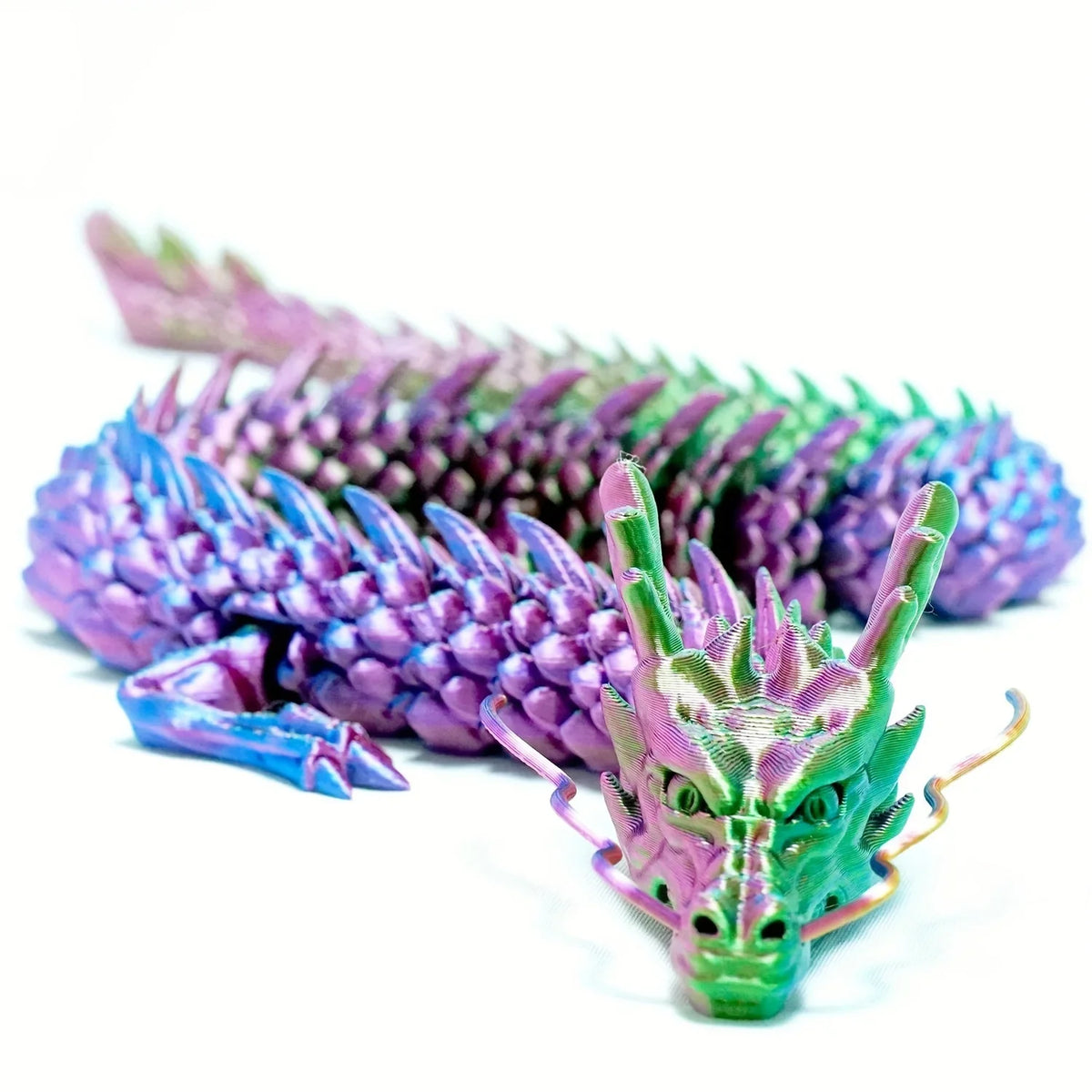 Laser Holographic 3D Printed Dragon Aquarium - ProPawPet.com