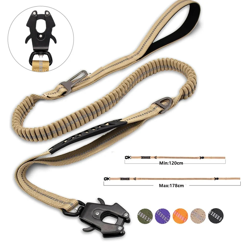 Reflective Shock Absorbing Pet Leashes with - ProPawPet.com