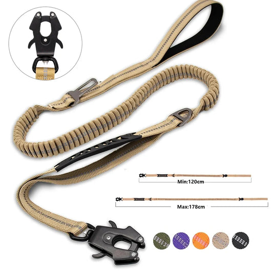 Reflective Shock Absorbing Pet Leashes with - ProPawPet.com