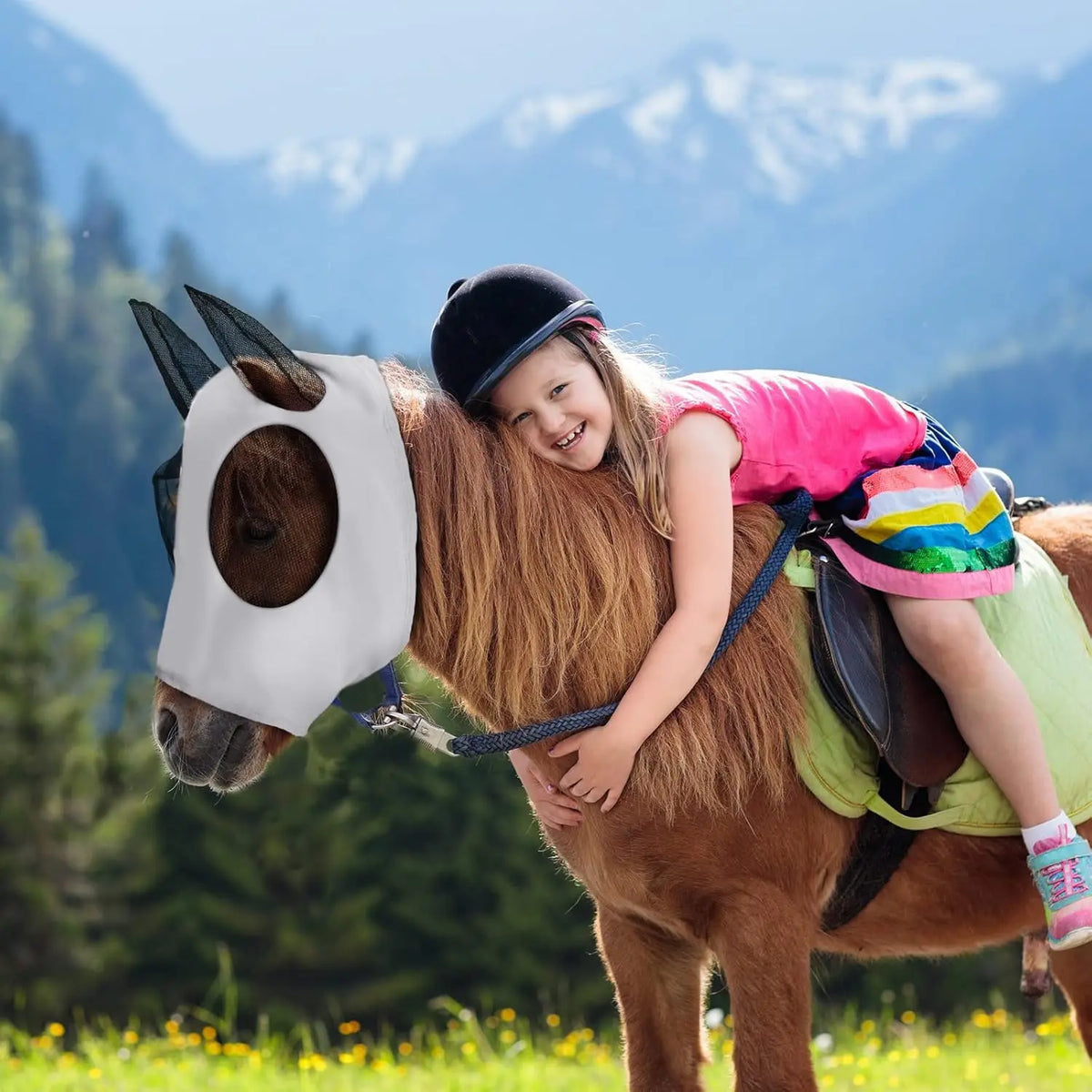 Horse Bit Face Mask Anti-Mosquito Insect - ProPawPet.com