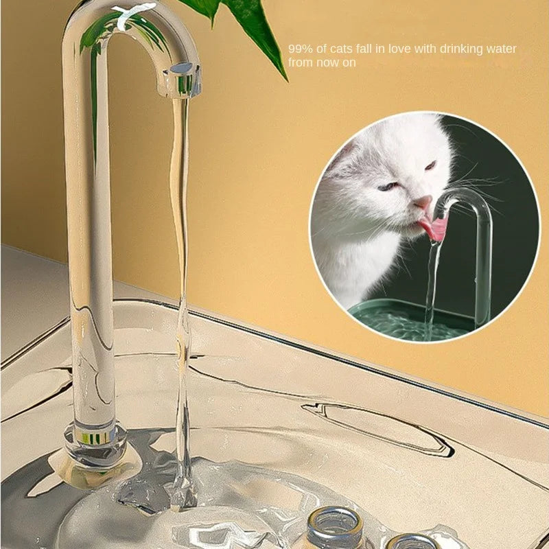 Fully Transparent 1.5L Automatic Cat Water - ProPawPet.com