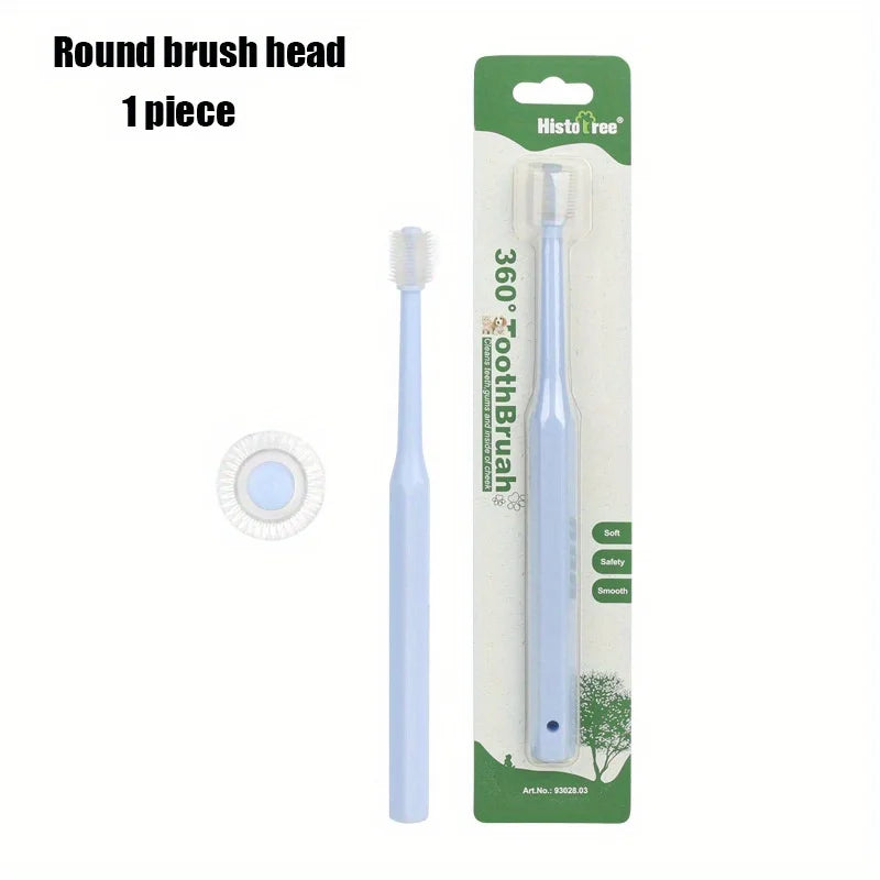 360 Degrees Pet Toothbrush Cat Grooming Brush – 3 Colors
