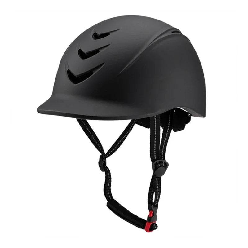 Shock Absorption Equestrian Helmet with Adjustable Strap – 2 Colors