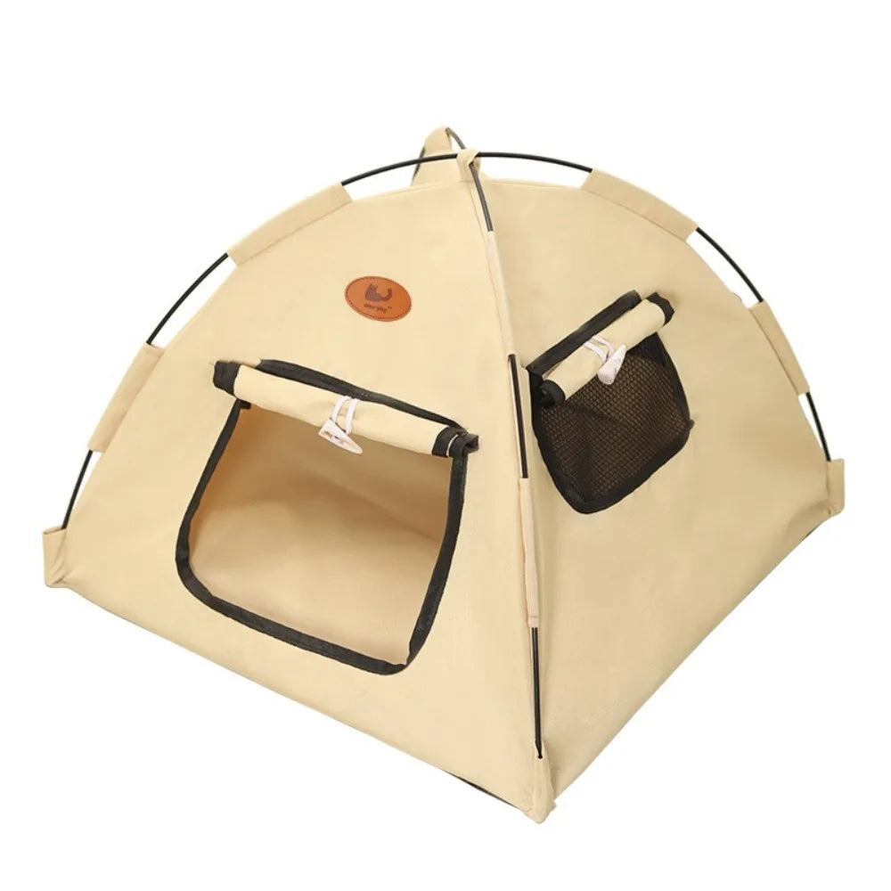 Portable Foldable Pet Cat Tent Closed Design - ProPawPet.com