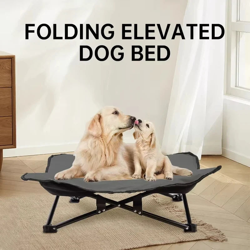 Outdoor Camping Foldable Pet Bed with - ProPawPet.com