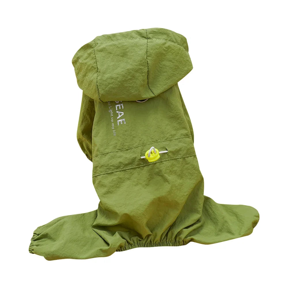 Small Dog Four Legged Windbreaker Jumpsuit - ProPawPet.com