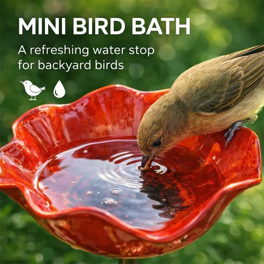 Garden Bee Water Feeder with Flower Design - ProPawPet.com