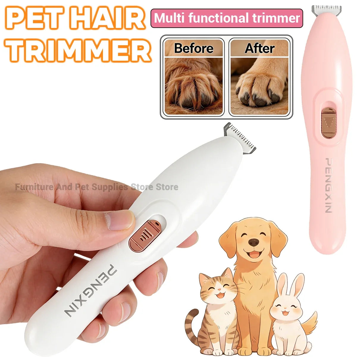 New Dog Cat Rabbit Pet Foot/Face/Hip/Ear/Claw - ProPawPet.com