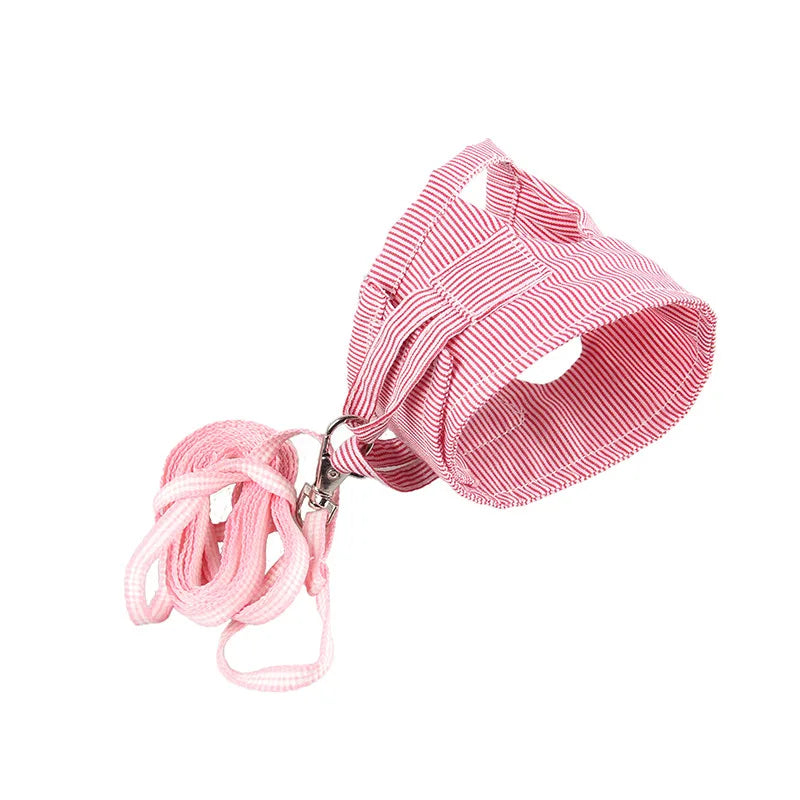 Small Pets Chest Strap Outdoor Traction Rope – 2 Sizes