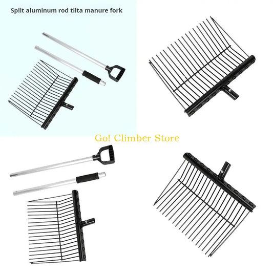 Q84C Metal Horse Manures Rake Horse - ProPawPet.com