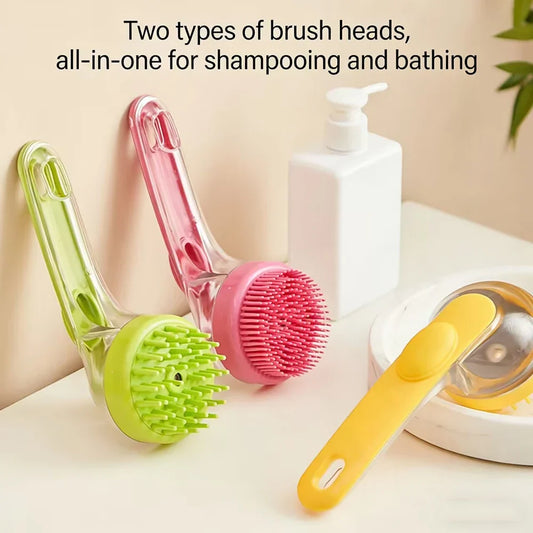 Pet Bathing Brush for Dog Cat Soft Silicone - ProPawPet.com