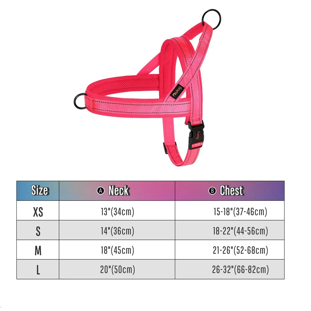 Nylon Dog Harness No Pull Dog Harnesses Vest - ProPawPet.com