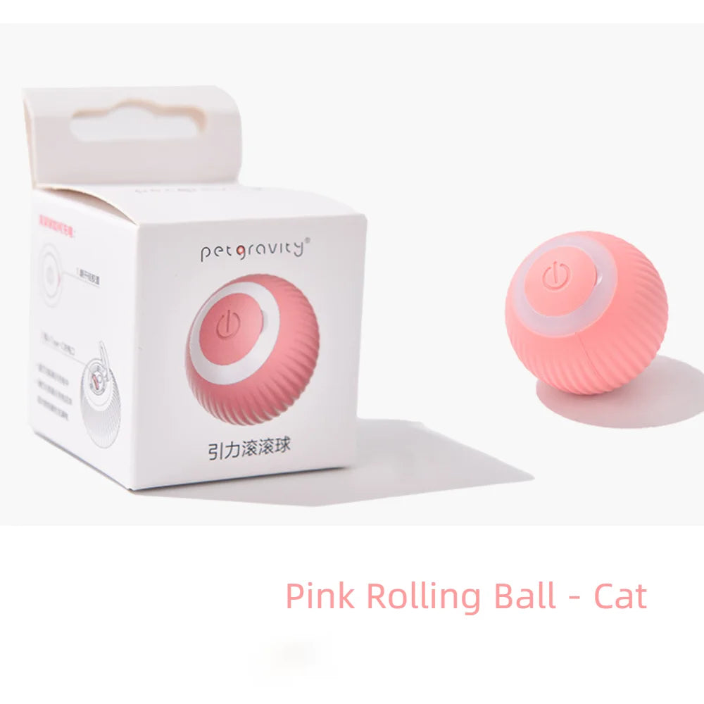 Rechargeable Smart Dog Toys Intelligent Gravity Jump Ball, Interactive
