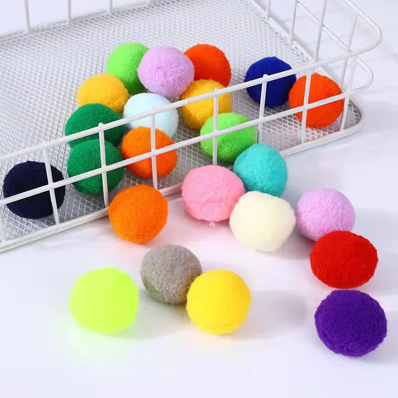 50/100 Pcs Cute Funny Cat Toys Stretch Plush - ProPawPet.com